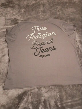 True Religion Gray Shirt 3XL